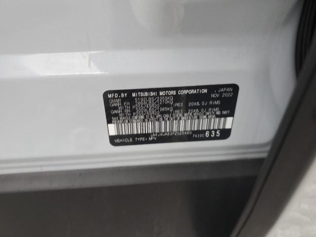 JA4J4UA83PZ025480 - 2023 MITSUBISHI OUTLANDER SE SILVER photo 13