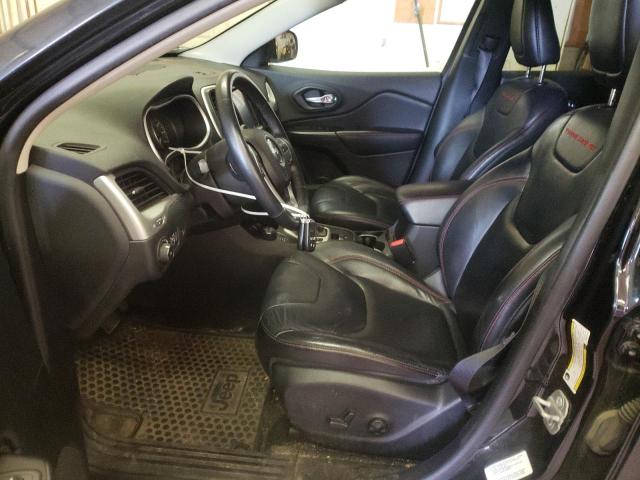 1C4PJMBSXEW211387 - 2014 JEEP CHEROKEE TRAILHAWK BLACK photo 7