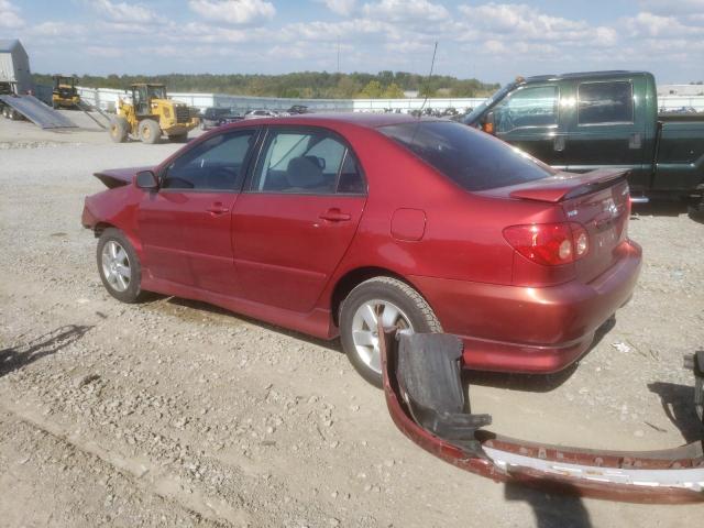 1NXBR32E15Z523807 - 2005 TOYOTA COROLLA CE BURGUNDY photo 2