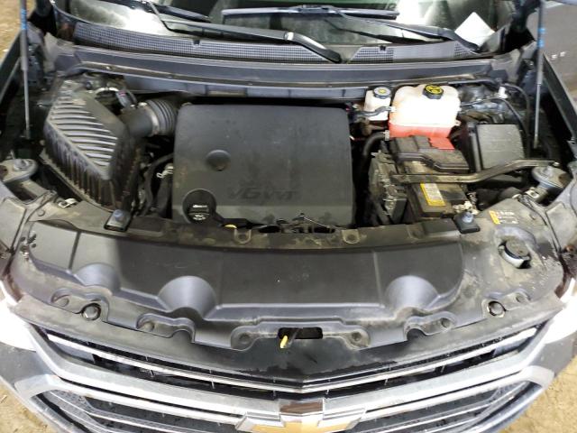 1GNERGKW4MJ157835 - 2021 CHEVROLET TRAVERSE LT BLACK photo 12