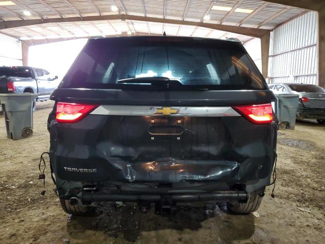 1GNERGKW4MJ157835 - 2021 CHEVROLET TRAVERSE LT BLACK photo 6