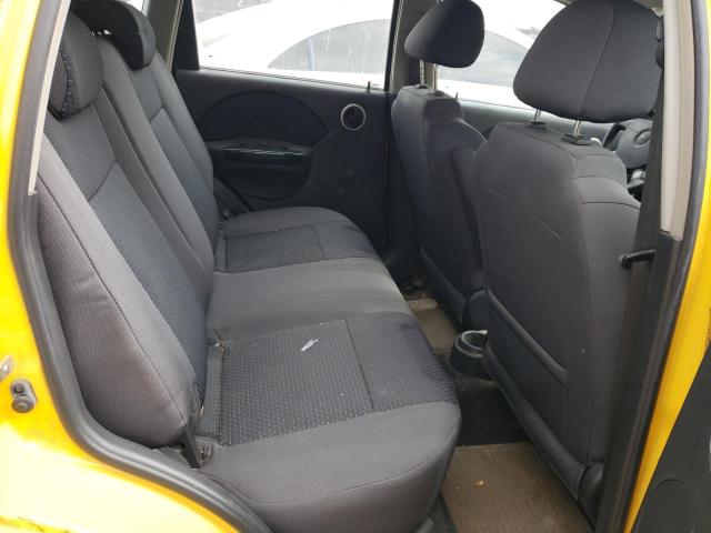 KL1TD66638B057476 - 2008 CHEVROLET AVEO BASE Sarı foto 10