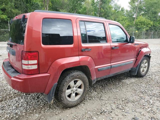 1J4PN2GK6AW113060 - 2010 JEEP LIBERTY SPORT RED photo 3