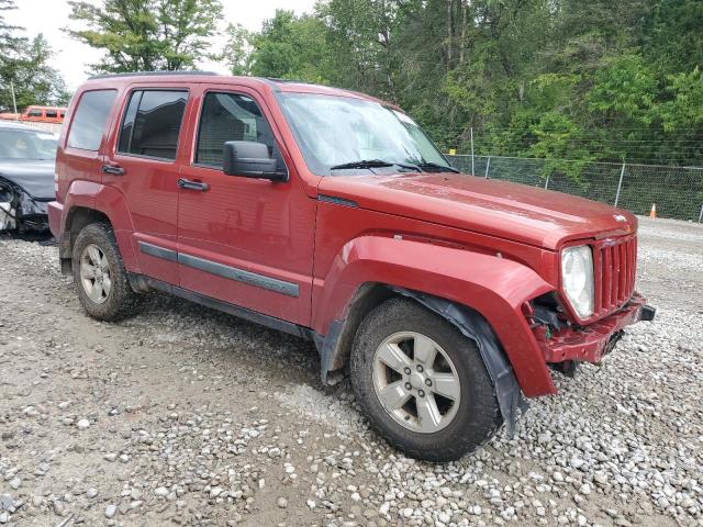 1J4PN2GK6AW113060 - 2010 JEEP LIBERTY SPORT RED photo 4