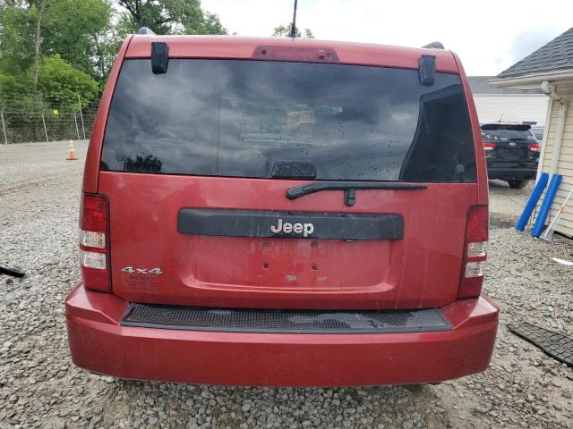 1J4PN2GK6AW113060 - 2010 JEEP LIBERTY SPORT RED photo 6