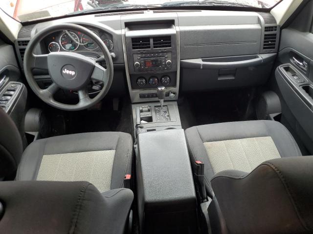 1J4PN2GK6AW113060 - 2010 JEEP LIBERTY SPORT RED photo 8