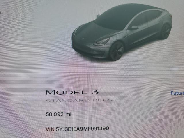 5YJ3E1EA9MF991390 - 2021 TESLA MODEL 3 黑色 照片 9