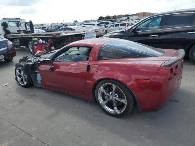 1G1YS2DW4C5104725 - 2012 CHEVROLET CORVETTE GRAND SPORT RED photo 2