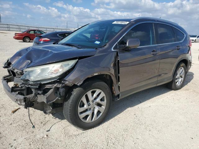 2HKRM3H75FH534749 - 2015 HONDA CR-V EXL GRAY photo 1