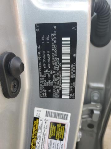 5TDCZRAH1NS546810 - 2022 TOYOTA HIGHLANDER L SILVER photo 13