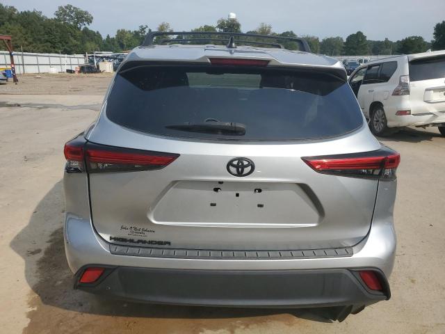 5TDCZRAH1NS546810 - 2022 TOYOTA HIGHLANDER L SILVER photo 6