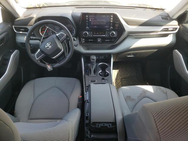 5TDCZRAH1NS546810 - 2022 TOYOTA HIGHLANDER L SILVER photo 8