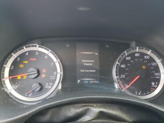 5TDCZRAH1NS546810 - 2022 TOYOTA HIGHLANDER L SILVER photo 9