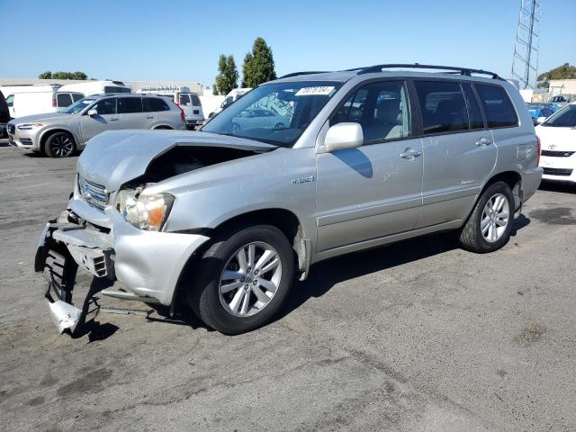 JTEDW21A470021877 - 2007 TOYOTA HIGHLANDER HYBRID SILVER photo 1