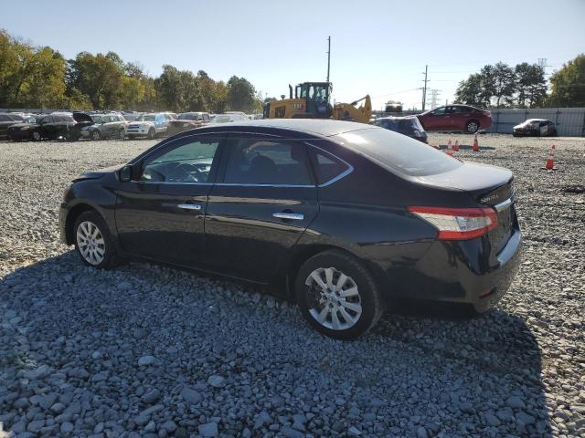 3N1AB7AP5FY333833 - 2015 NISSAN SENTRA S BLACK photo 2