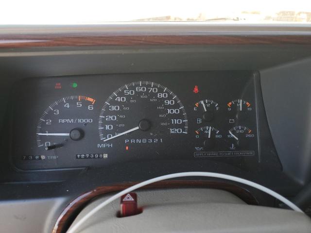 1GYEK63R3YR230775 - 2000 CADILLAC ESCALADE LUXURY Weiß Foto 9