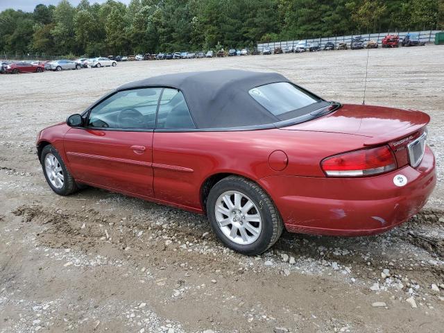 1C3EL75RX4N304334 - 2004 CHRYSLER SEBRING GTC RED photo 2