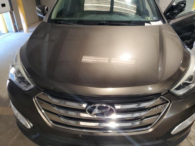 5XYZUDLA8DG114559 - 2013 HYUNDAI SANTA FE S GRAY photo 12