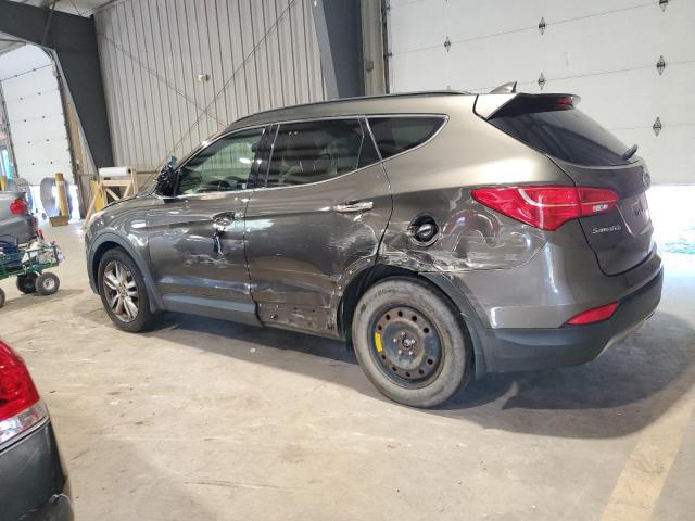5XYZUDLA8DG114559 - 2013 HYUNDAI SANTA FE S GRAY photo 2