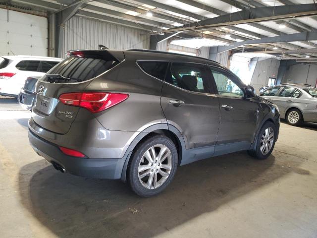5XYZUDLA8DG114559 - 2013 HYUNDAI SANTA FE S GRAY photo 3