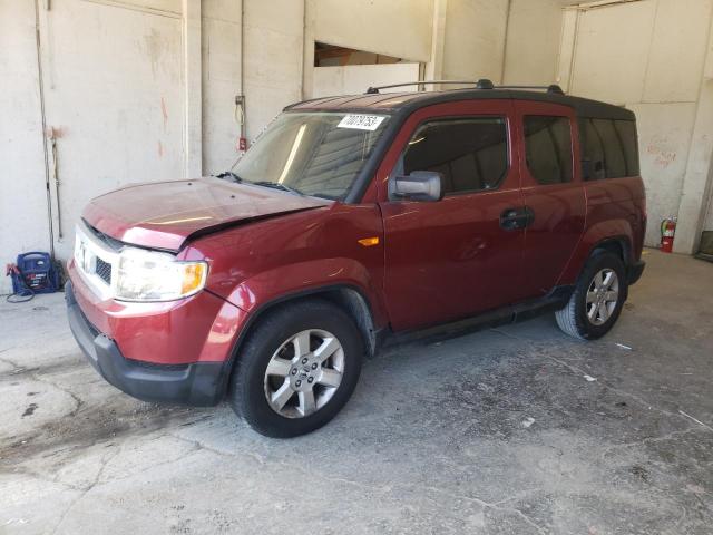 5J6YH28779L001337 - 2009 HONDA ELEMENT EX MAROON photo 1