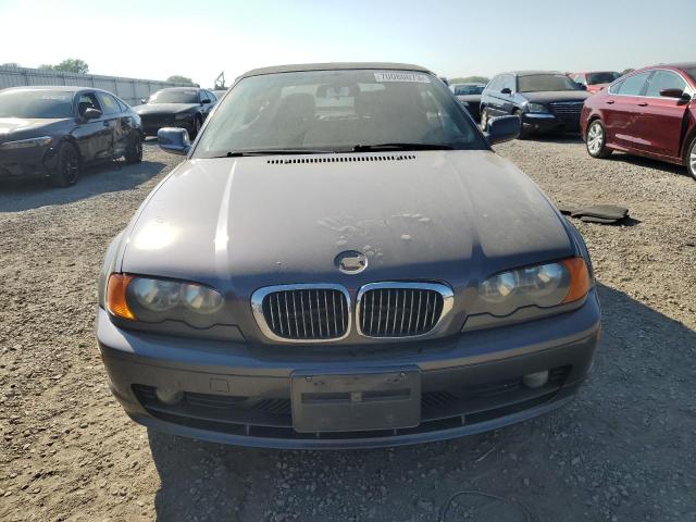 WBABS33422JY43632 - 2002 BMW 325 CI GRAY photo 5