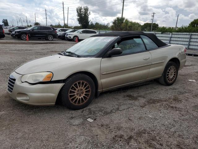 1C3EL55RX6N257524 - 2006 CHRYSLER SEBRING CT TOURING GOLD photo 1