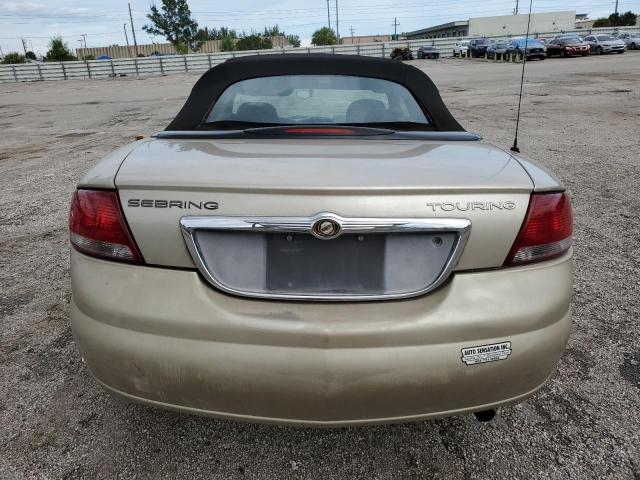 1C3EL55RX6N257524 - 2006 CHRYSLER SEBRING CT TOURING GOLD photo 6