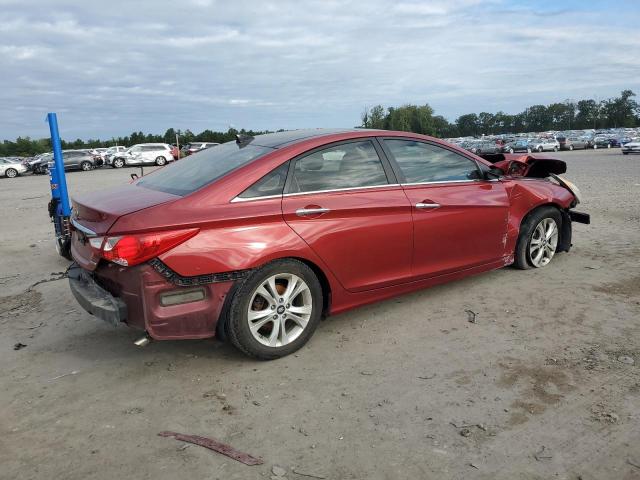 5NPEC4AC9CH392416 - 2012 HYUNDAI SONATA SE RED photo 3