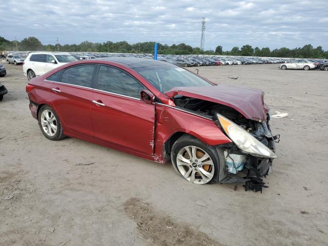 5NPEC4AC9CH392416 - 2012 HYUNDAI SONATA SE RED photo 4