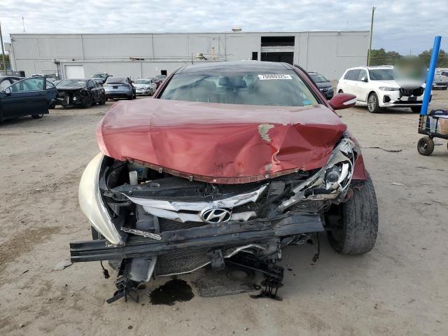 5NPEC4AC9CH392416 - 2012 HYUNDAI SONATA SE RED photo 5