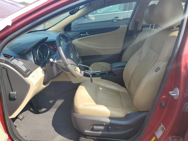 5NPEC4AC9CH392416 - 2012 HYUNDAI SONATA SE RED photo 7