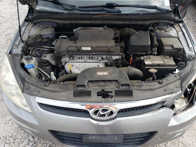 KMHDC8AE0CU144366 - 2012 HYUNDAI ELANTRA TO GLS GRAY photo 11