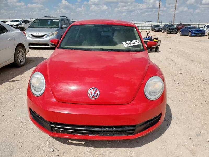 3VWHX7AT3DM682758 - 2013 VOLKSWAGEN BEETLE Qırmızı foto 5