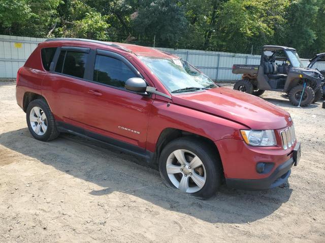 1C4NJCBA2DD102716 - 2013 JEEP COMPASS SPORT 勃艮第红 照片 4