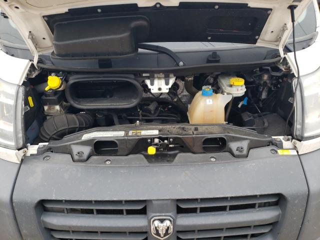 3C6TRVCG7JE138952 - 2018 RAM PROMASTER 2500 HIGH თეთრი ფოტო 11