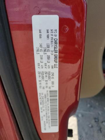 2C4RC1BG2ER317161 - 2014 CHRYSLER TOWN & COU TOURING 红色 照片 13