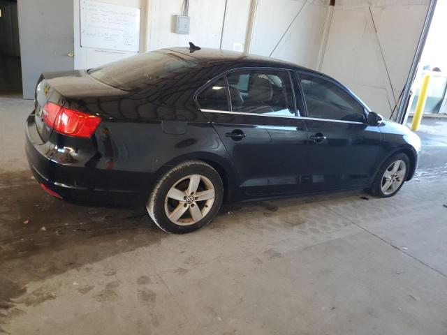 3VW3L7AJXCM395419 - 2012 VOLKSWAGEN JETTA TDI BLACK photo 3