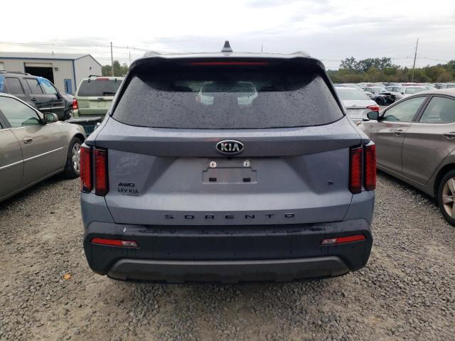 5XYRLDLC0MG038002 - 2021 KIA SORENTO S GRAY photo 6