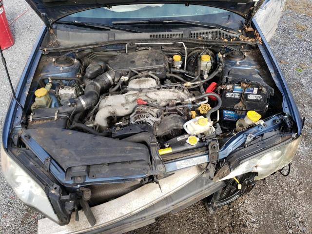 4S4BP60C686345653 - 2008 SUBARU OUTBACK BLUE photo 11