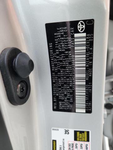 5YFB4MDEXSP290878 - 2025 TOYT COROLLA LE ვერცხლისფერი ფოტო 12