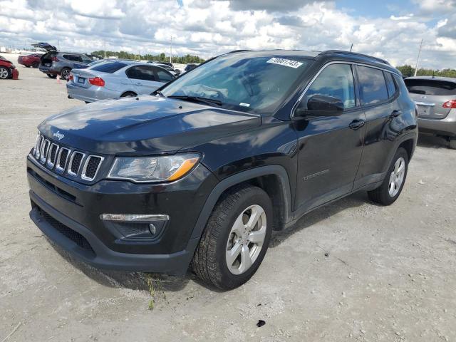 3C4NJCBB4LT257902 - 2020 JEEP COMPASS LATITUDE BLACK photo 1