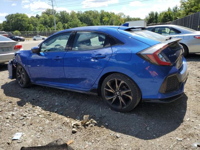 SHHFK7H48HU402428 - 2017 HONDA CIVIC SPORT BLUE photo 2
