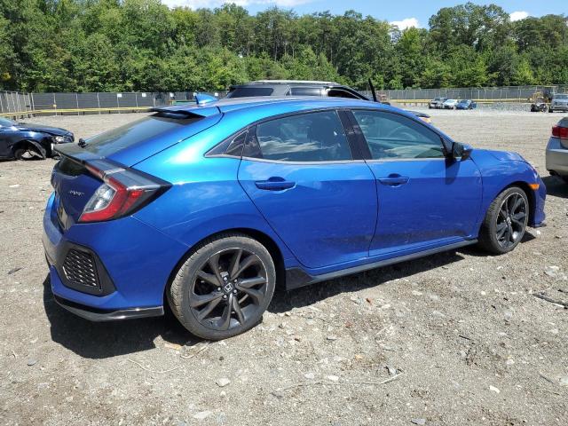 SHHFK7H48HU402428 - 2017 HONDA CIVIC SPORT BLUE photo 3