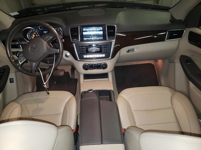 4JGDA5HBXEA268231 - 2014 MERCEDES-BENZ ML 350 4MATIC BLUE photo 8