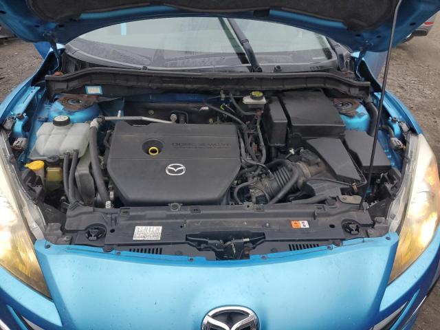 JM1BL1S60A1143212 - 2010 MAZDA 3 S BLUE photo 11