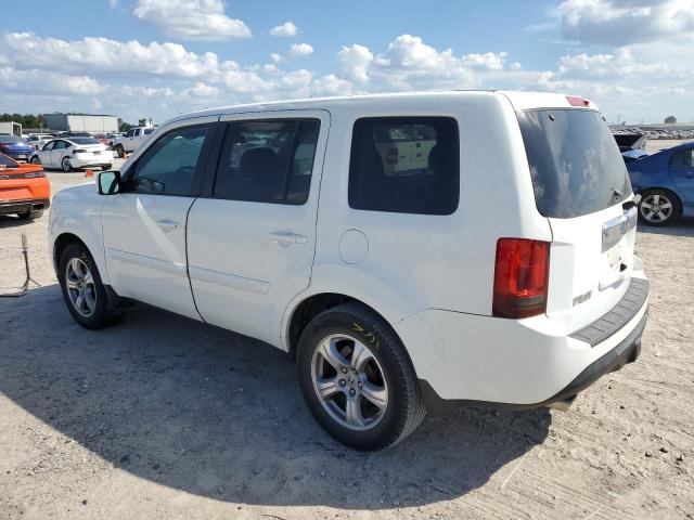 5FNYF3H70DB040994 - 2013 HONDA PILOT EXLN WHITE photo 2