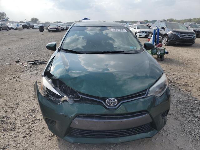 2T1BURHE9GC726313 - 2016 TOYOTA COROLLA L GREEN photo 5