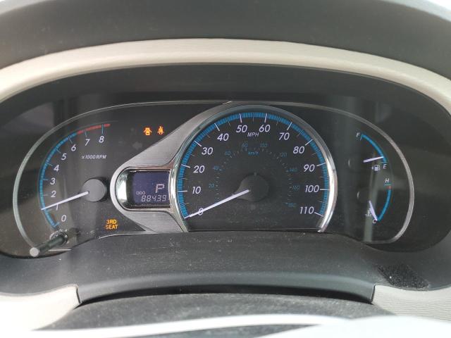 5TDYK3DC5DS370432 - 2013 TOYOTA SIENNA XLE GRAY photo 9