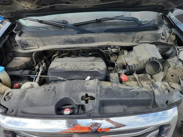 5FNYF4H53FB051785 - 2015 HONDA PILOT EXL BLACK photo 12